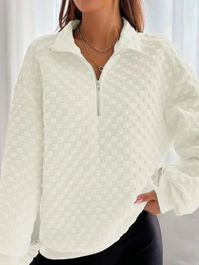 Jolayne™ Stylish Half Zip Sweater