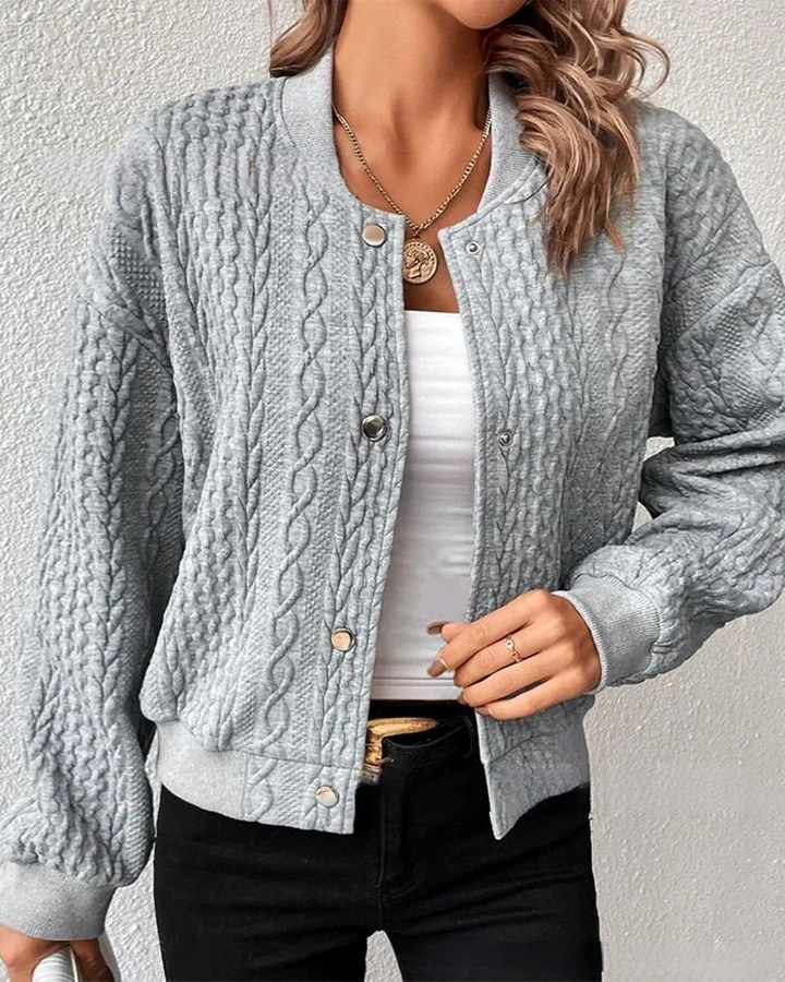 Eliza™ Jacquard Style Cardigan