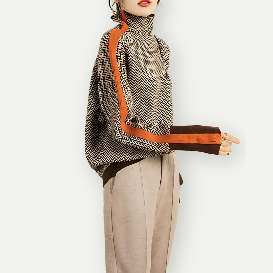 Zara™ Elegant Turtleneck Sweater