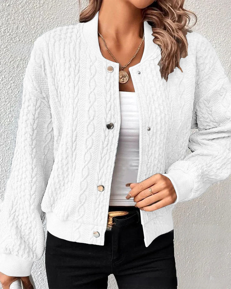 Eliza™ Jacquard Style Cardigan