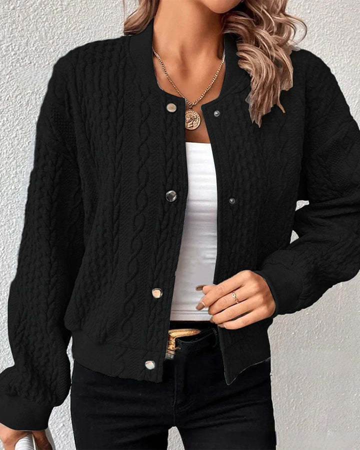 Eliza™ Jacquard Style Cardigan