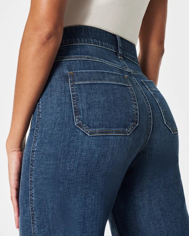 Myracle™ Sculpting Cropped Wide-Leg Jeans