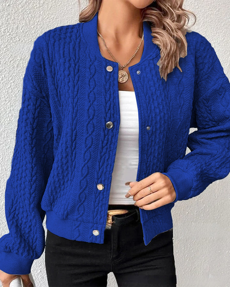 Eliza™ Jacquard Style Cardigan