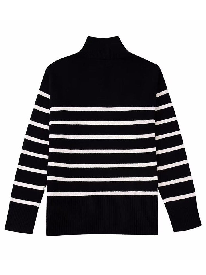 Sandy™ Striped Zip Jumper