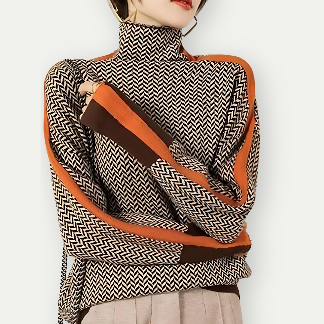 Zara™ Elegant Turtleneck Sweater