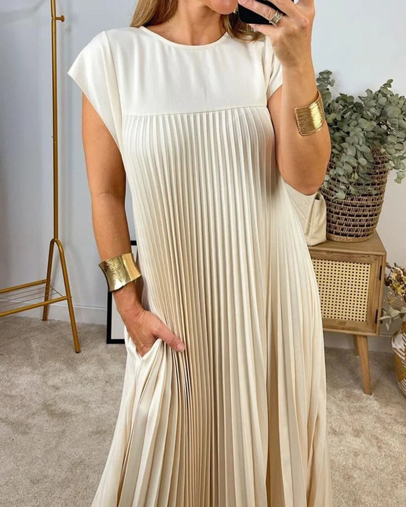 Caroline™ Pleated Maxi Dress