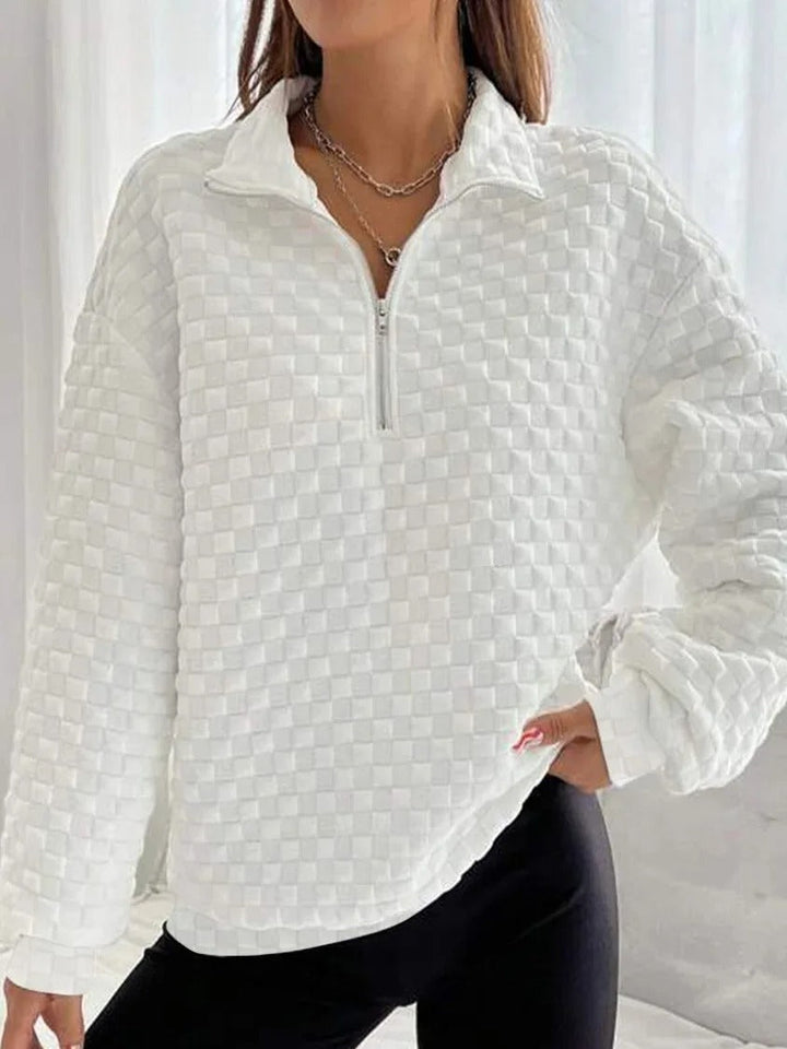 Jolayne™ Stylish Half Zip Sweater