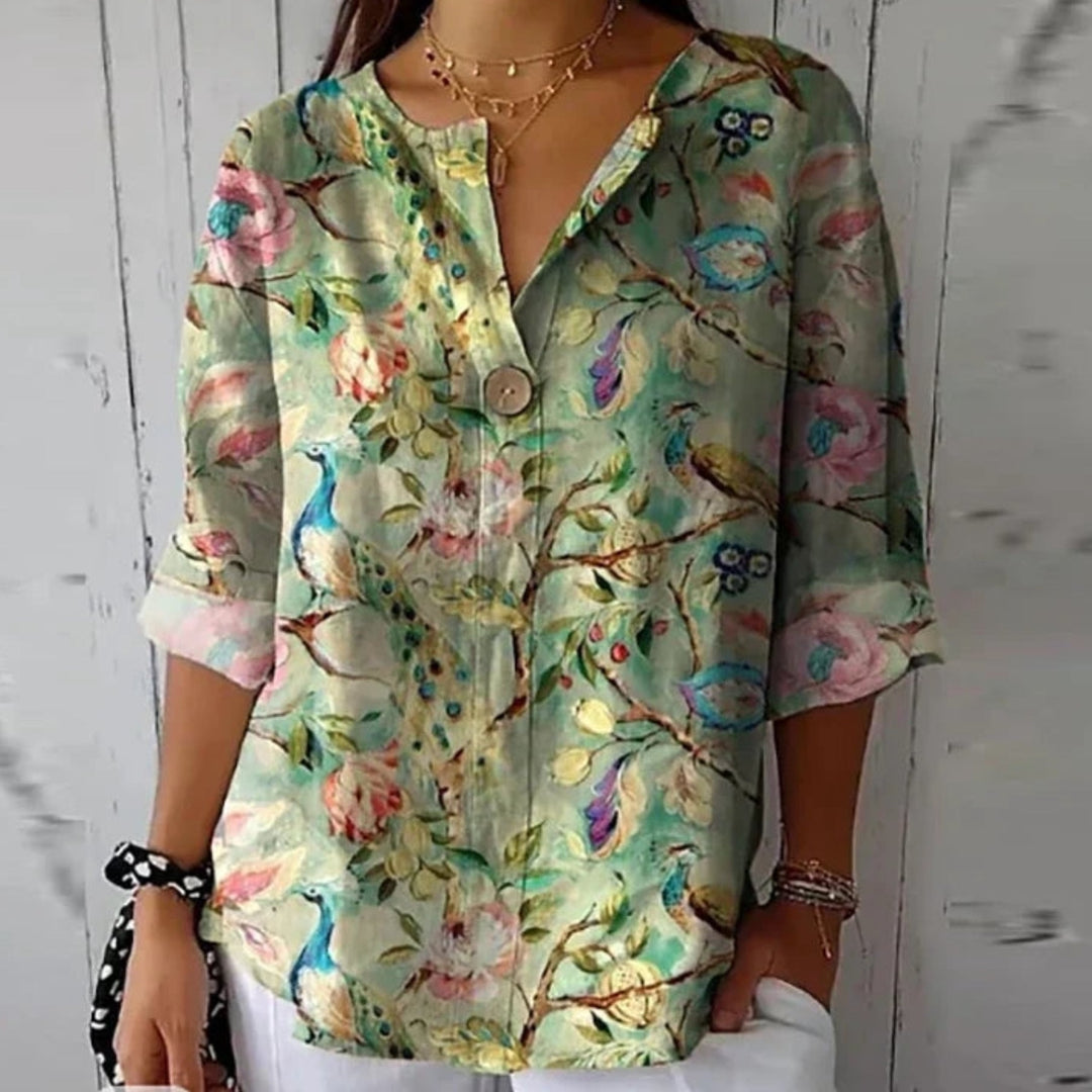 Fiona™ Floral Blouse