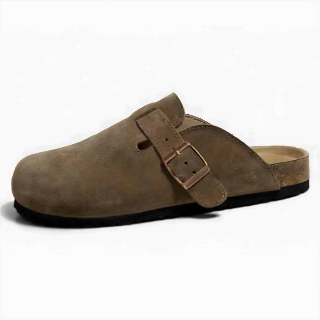 Liora™ Orthopedic Comfort Suede Leather Mules