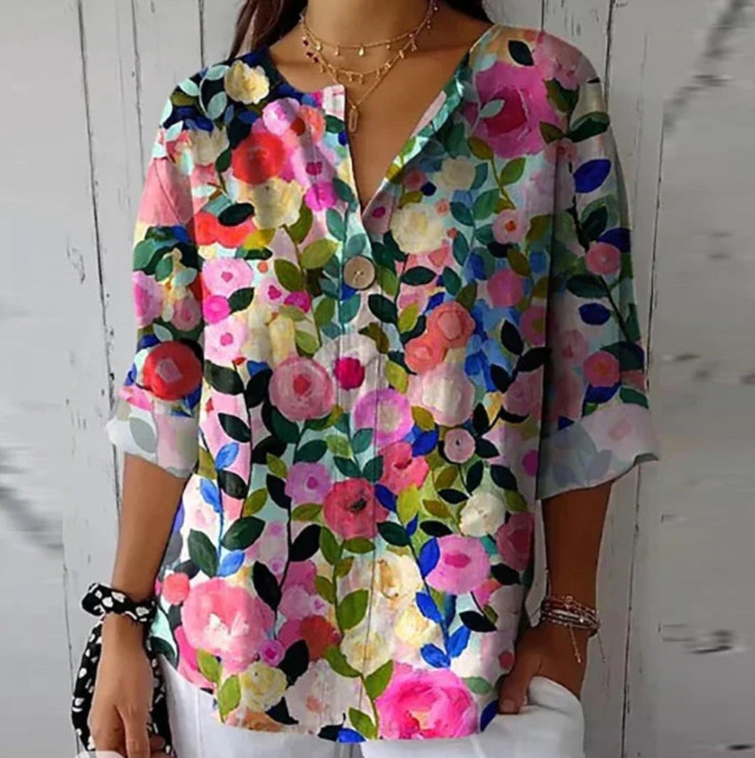 Fiona™ Floral Blouse