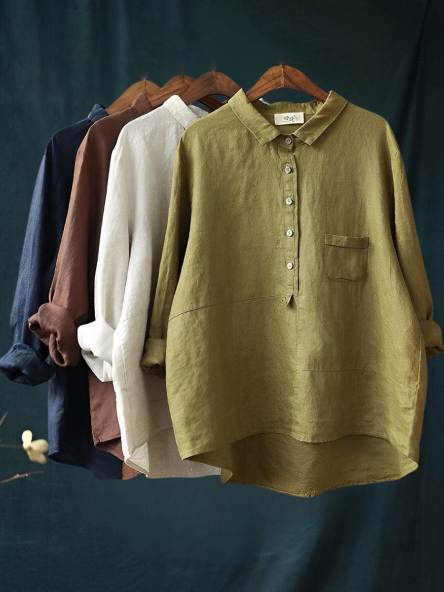 Agnes™ Casual Long Sleeve Shirt