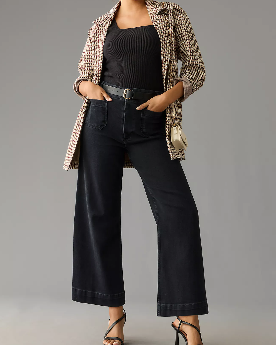 Myracle™ Sculpting Cropped Wide-Leg Jeans