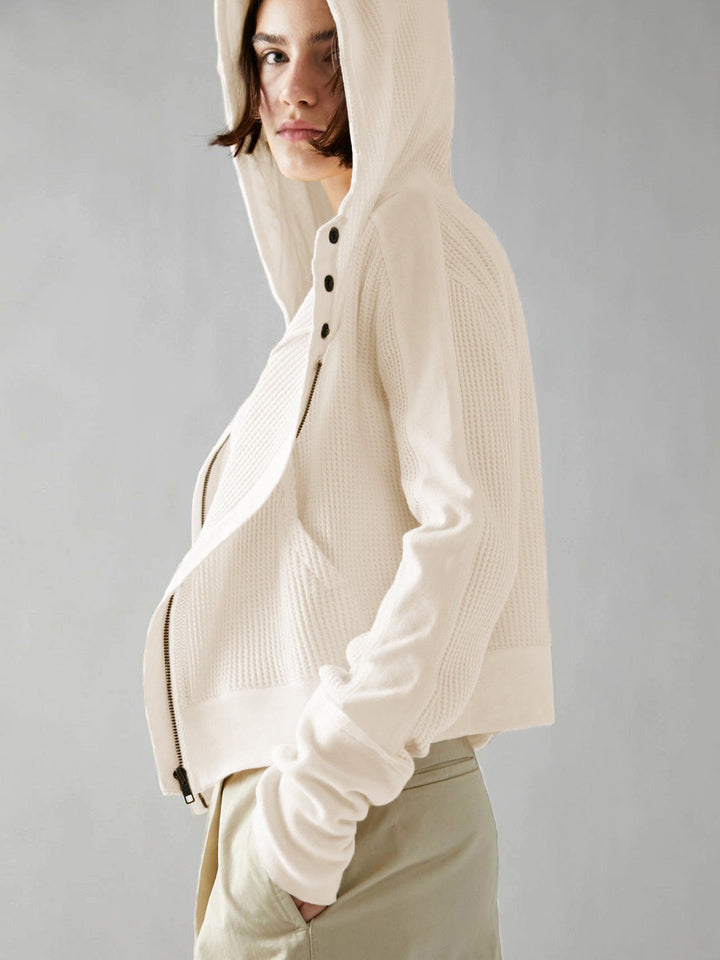 Nellie™ Stylish Cropped Hoodie