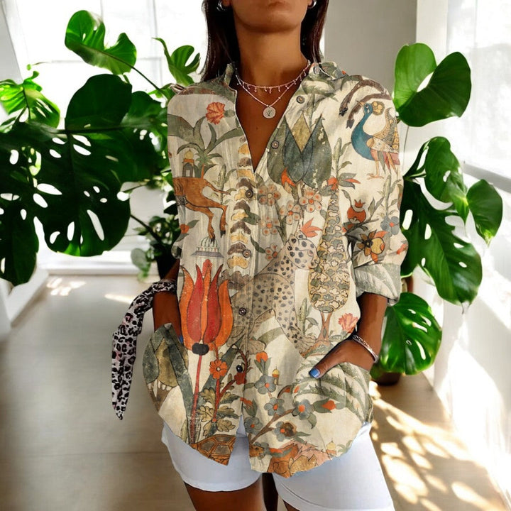 Heather™ Vintage Style Blouse
