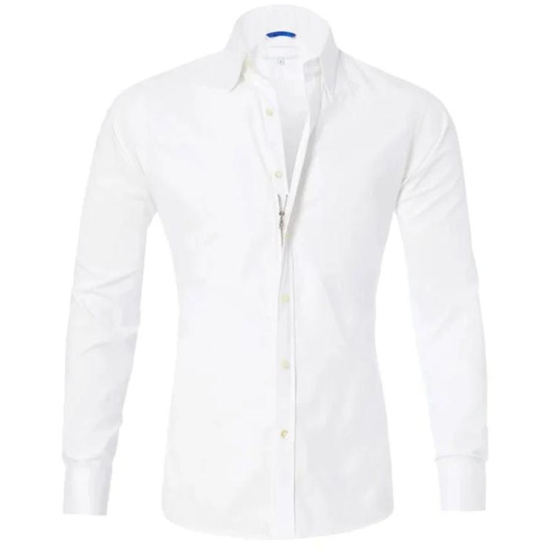 Paul™ Wrinkle Free | Hidden Zipper Shirt