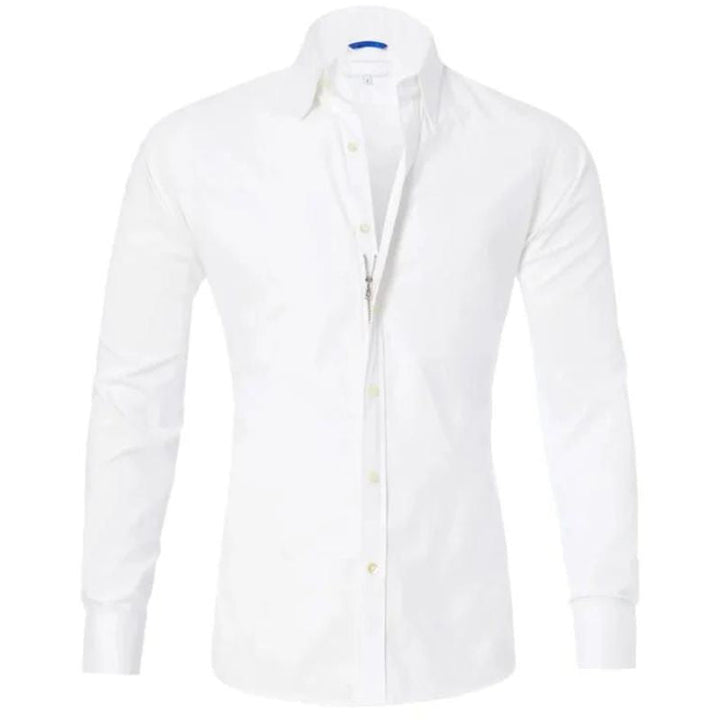 Paul™ Wrinkle Free | Hidden Zipper Shirt