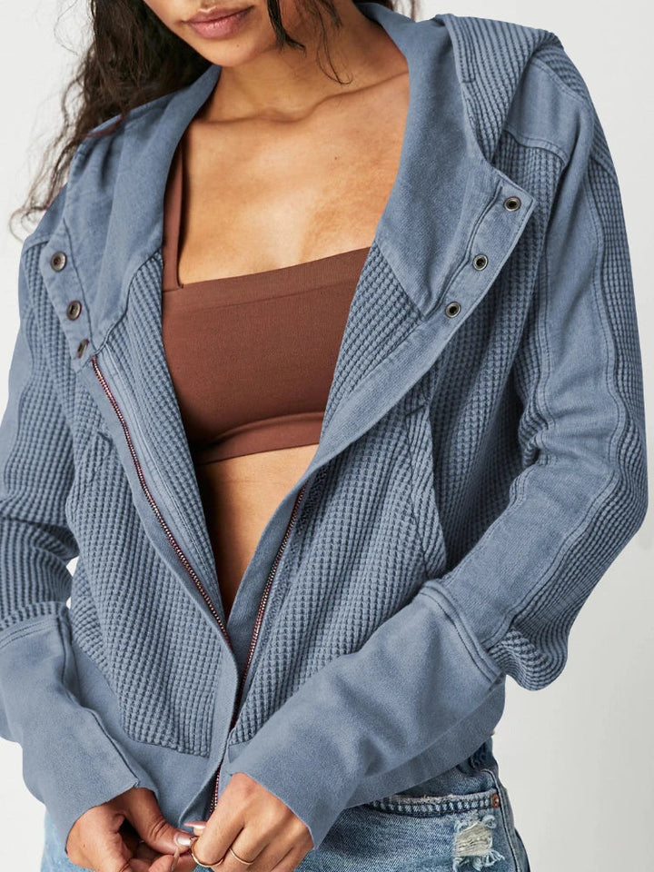 Nellie™ Stylish Cropped Hoodie