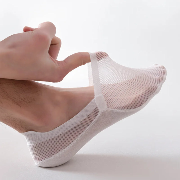 InvisiStep™ Breathable Anti-Slip Socks (Pack Of 6 Pairs)