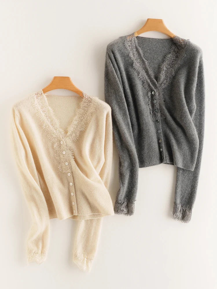 Marcia™ Luxury Wool Cardigan