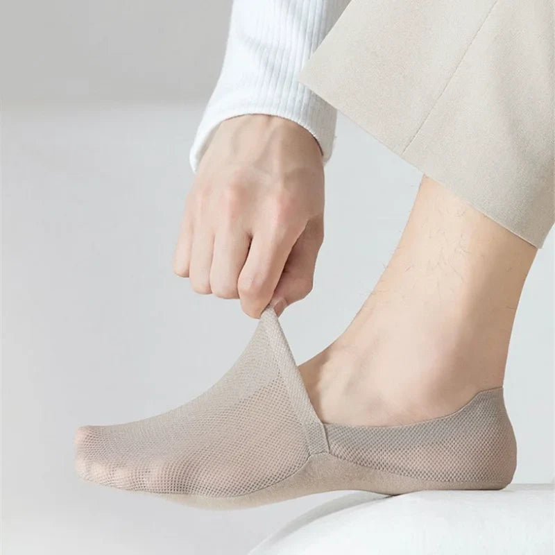 InvisiStep™ Breathable Anti-Slip Socks (Pack Of 6 Pairs)