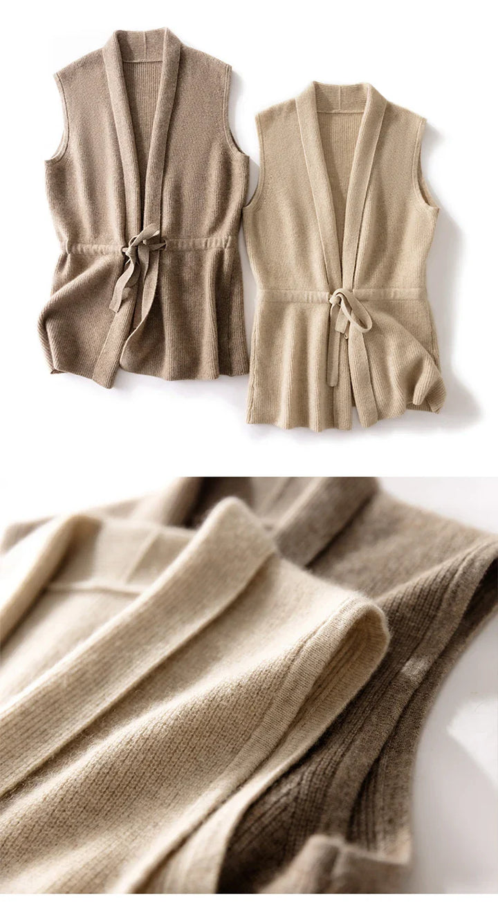 Gabrielle™ Elegant Cashmere Vest