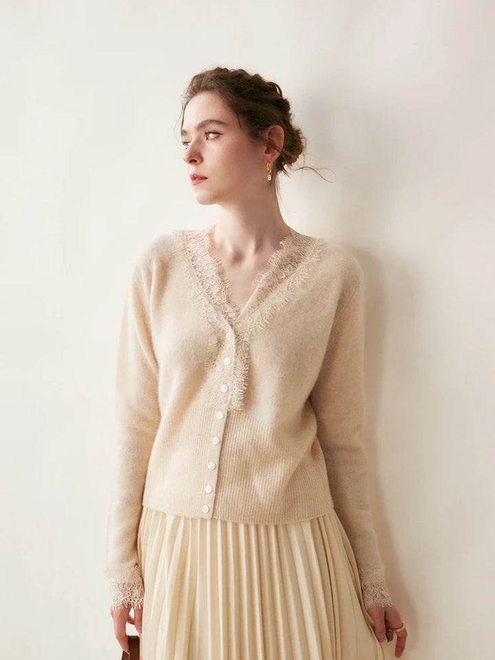 Marcia™ Luxury Wool Cardigan