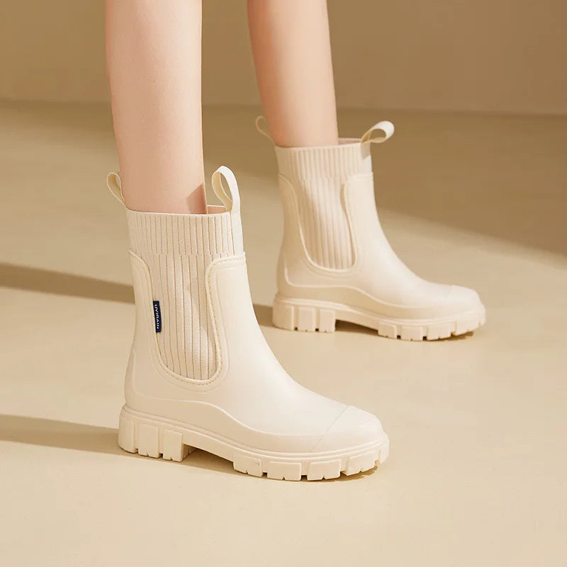 Cecile™ Trendy Waterproof Chelsea Boots