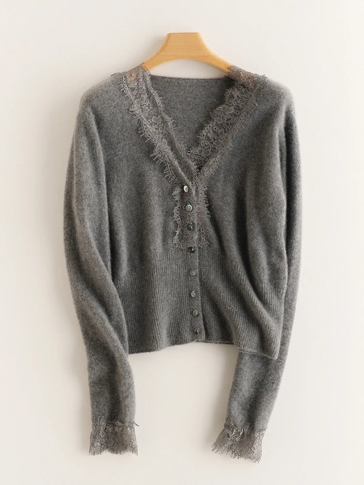 Marcia™ Luxury Wool Cardigan