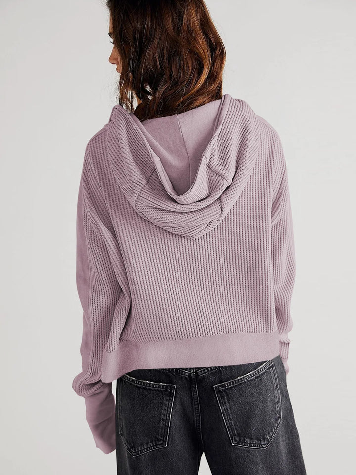 Nellie™ Stylish Cropped Hoodie