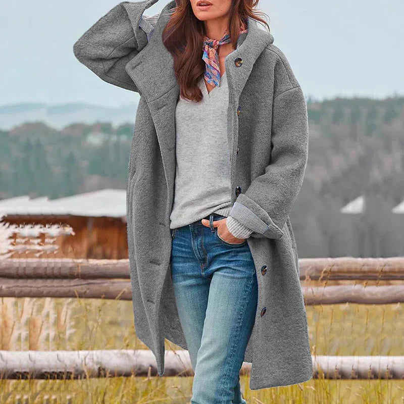 Sarah™ Cosy Hooded Coat