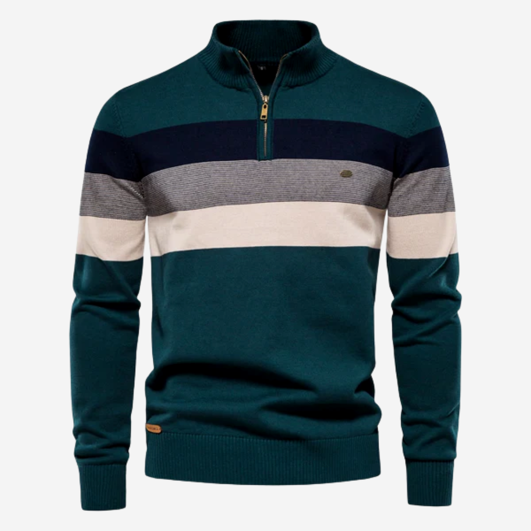 Adam™ Quarter-Zip Sweater