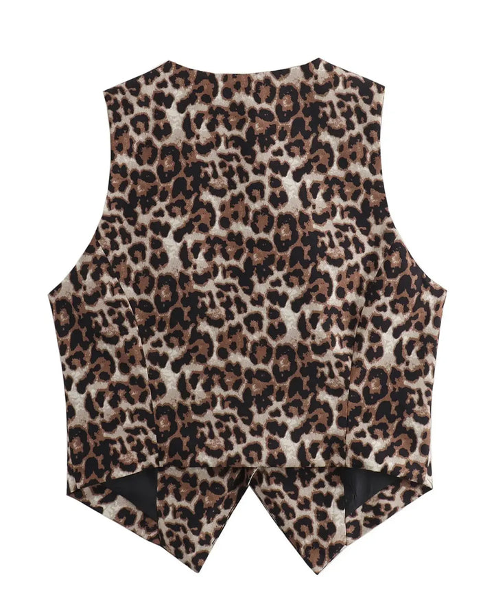 Ina™ Leopard Print Vest