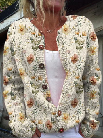 Sheila™ Floral Print Cardigan