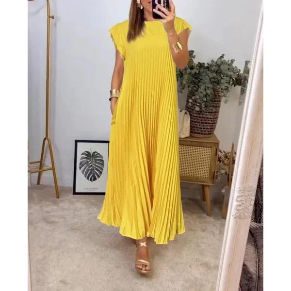 Caroline™ Pleated Maxi Dress