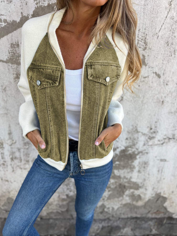 Alina™ Modern Denim Jacket