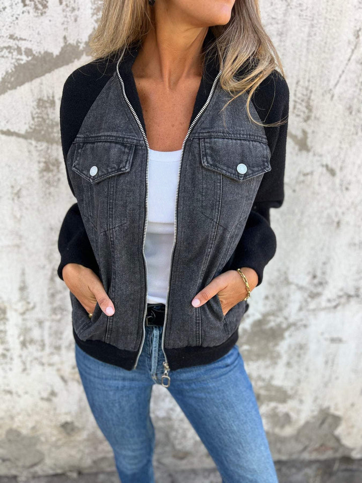 Alina™ Modern Denim Jacket