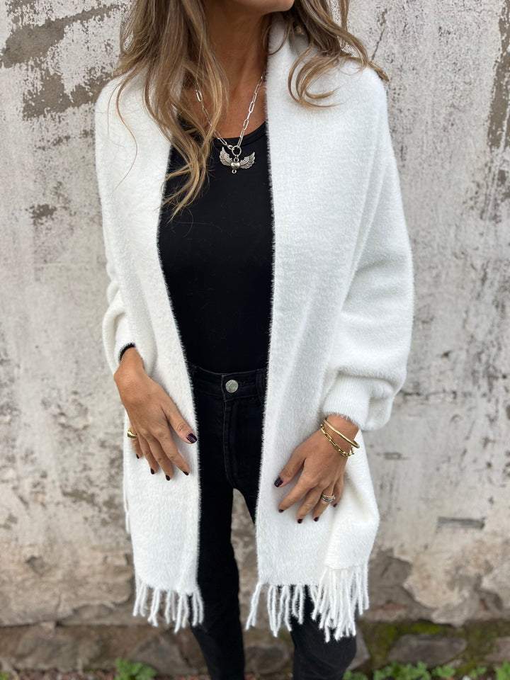 Laurel™ Stylish Scarf Cardigan