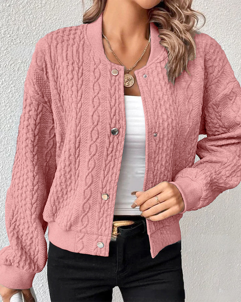 Eliza™ Jacquard Style Cardigan