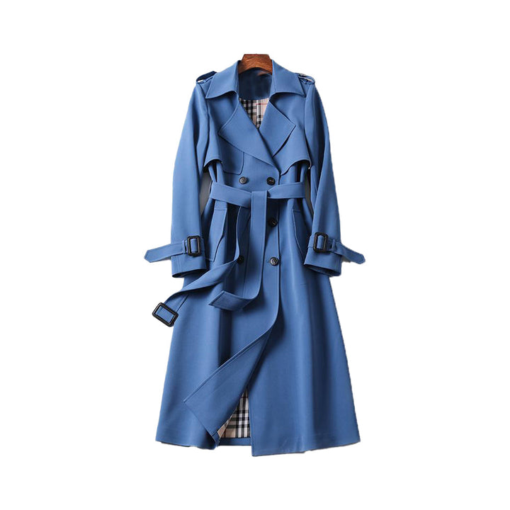 Lorena™ Women's Trench Coat with Double Button Placket