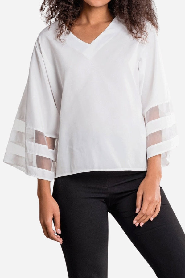 Lydia™ Elegant Loose Fit Blouse