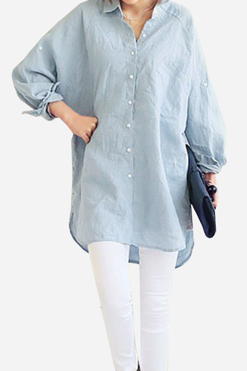 Carolina™ Oversized Comfy Linen Shirt