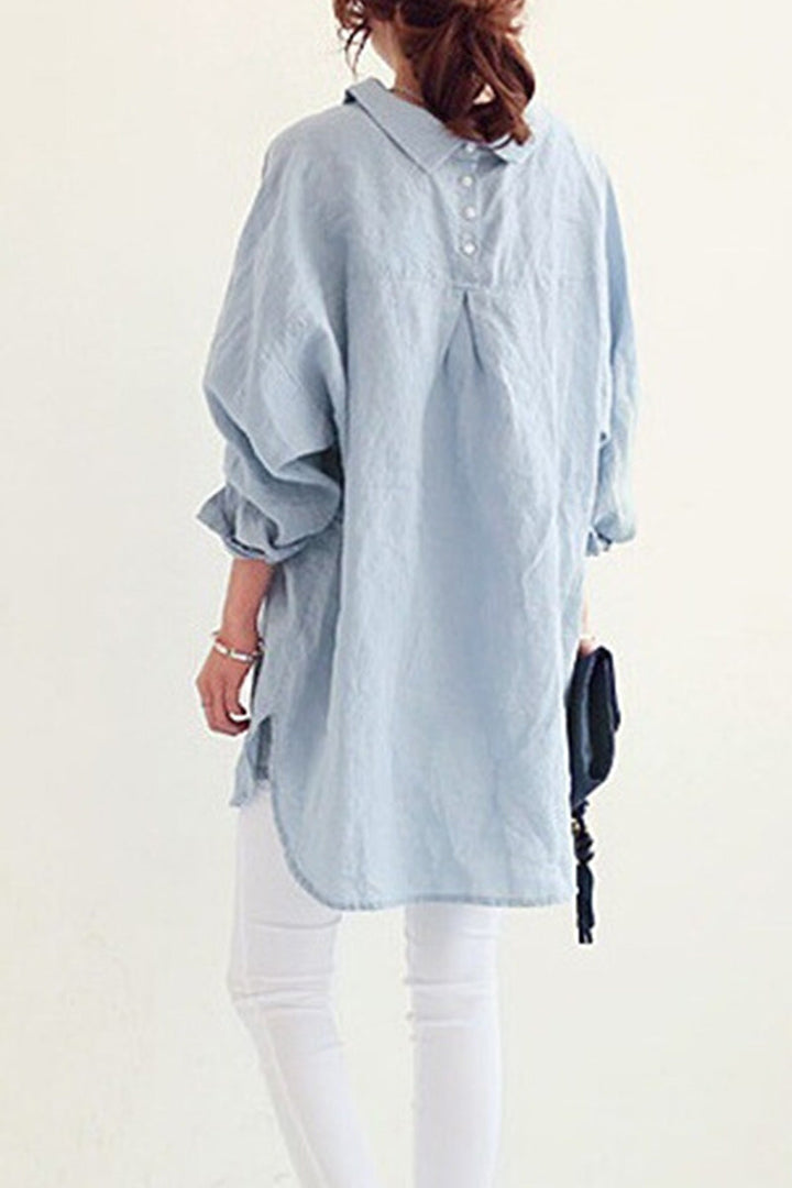 Carolina™ Oversized Comfy Linen Shirt