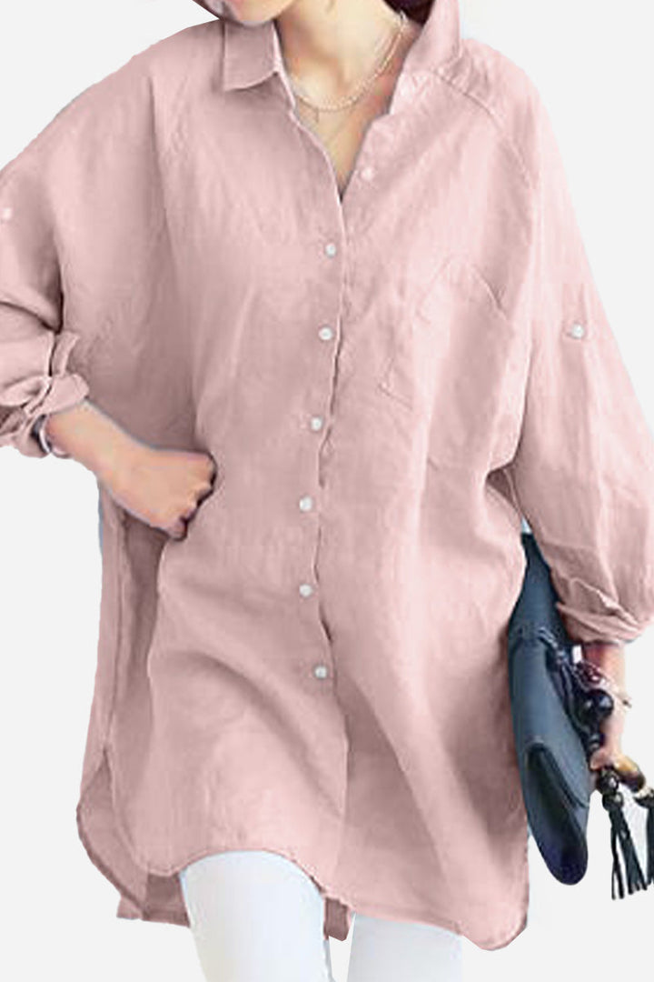 Carolina™ Oversized Comfy Linen Shirt