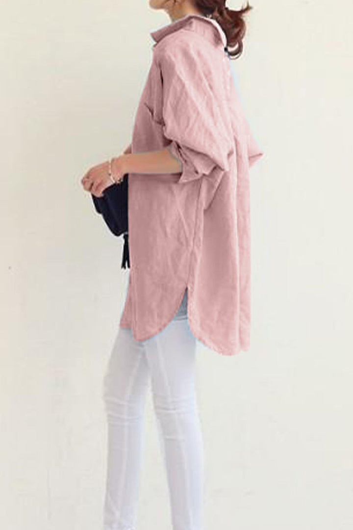 Carolina™ Oversized Comfy Linen Shirt