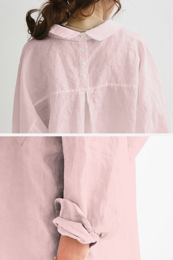 Carolina™ Oversized Comfy Linen Shirt