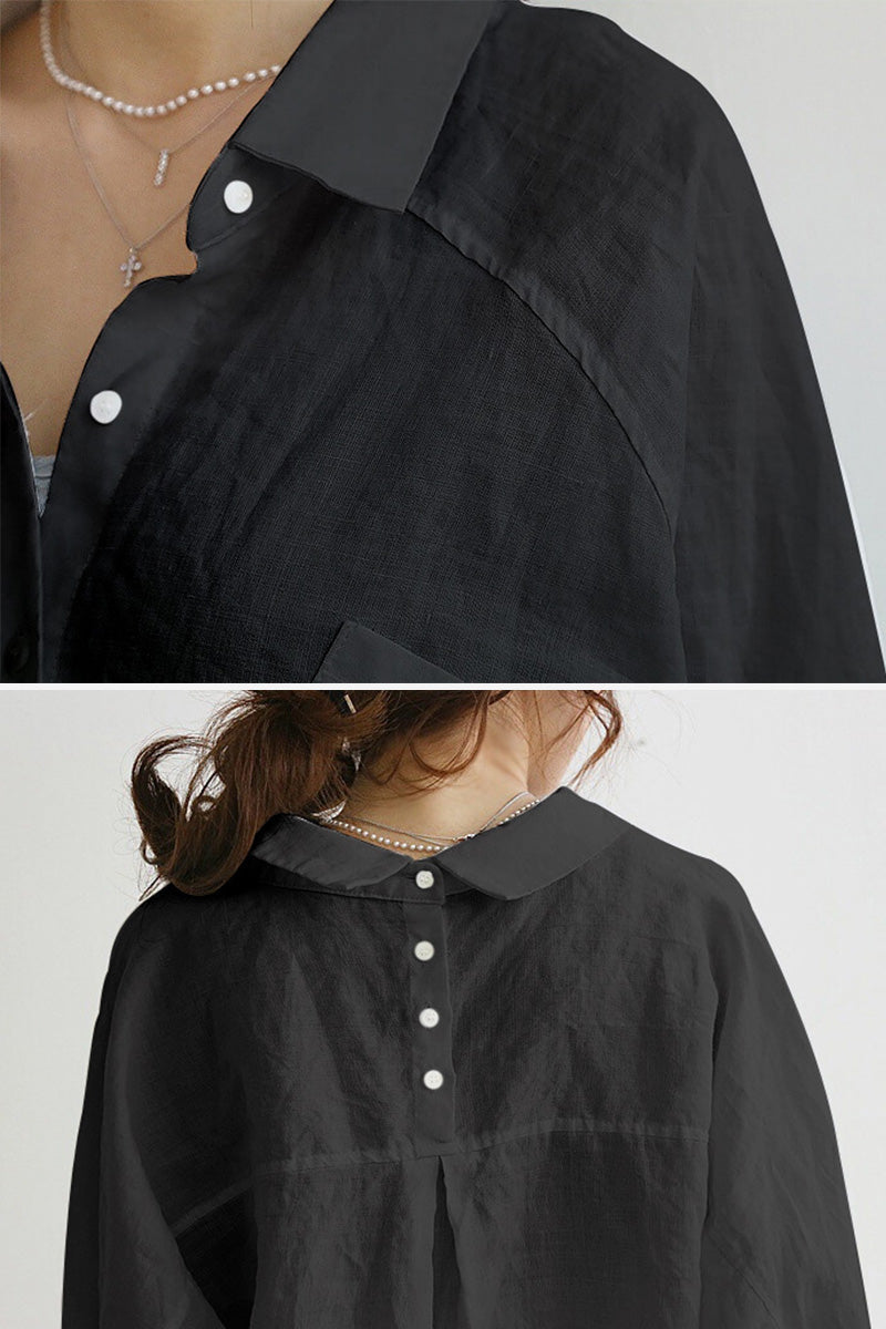 Carolina™ Oversized Comfy Linen Shirt