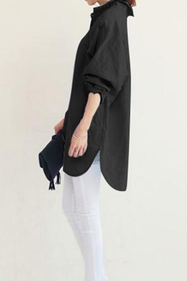 Carolina™ Oversized Comfy Linen Shirt