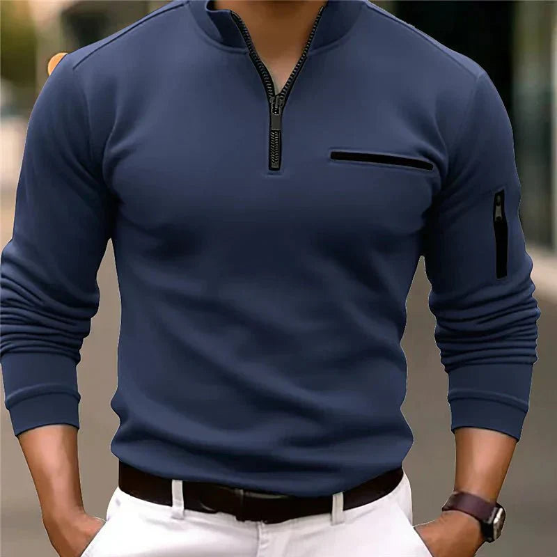 Clark™ Zip Polo Shirt